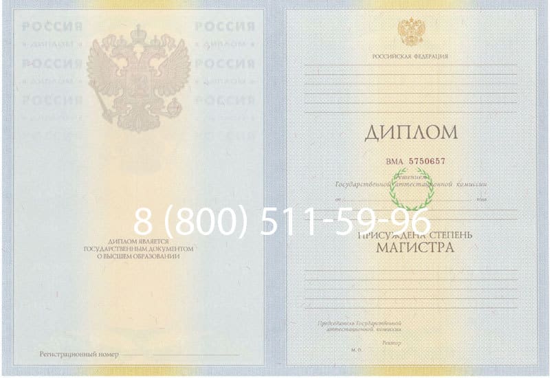 Купить Диплом магистра 2010-2011 годов в Комсомольске-На-Амуре